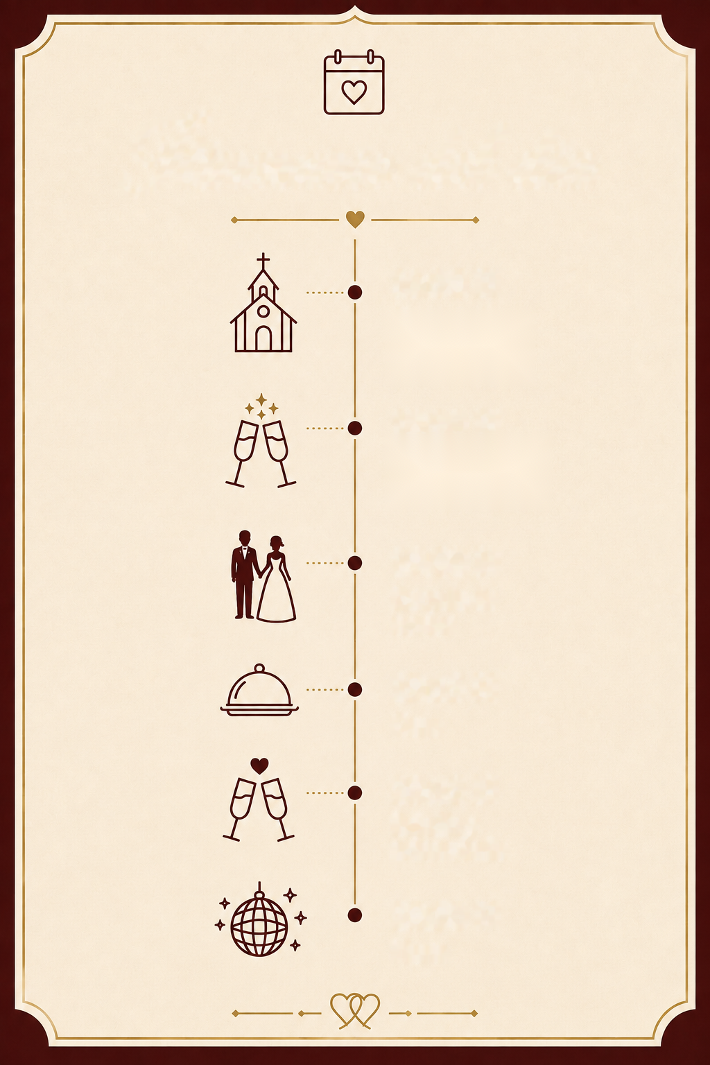 Itinerario del día