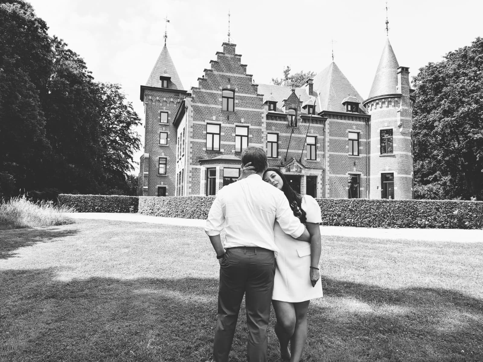Fotografía de los novios