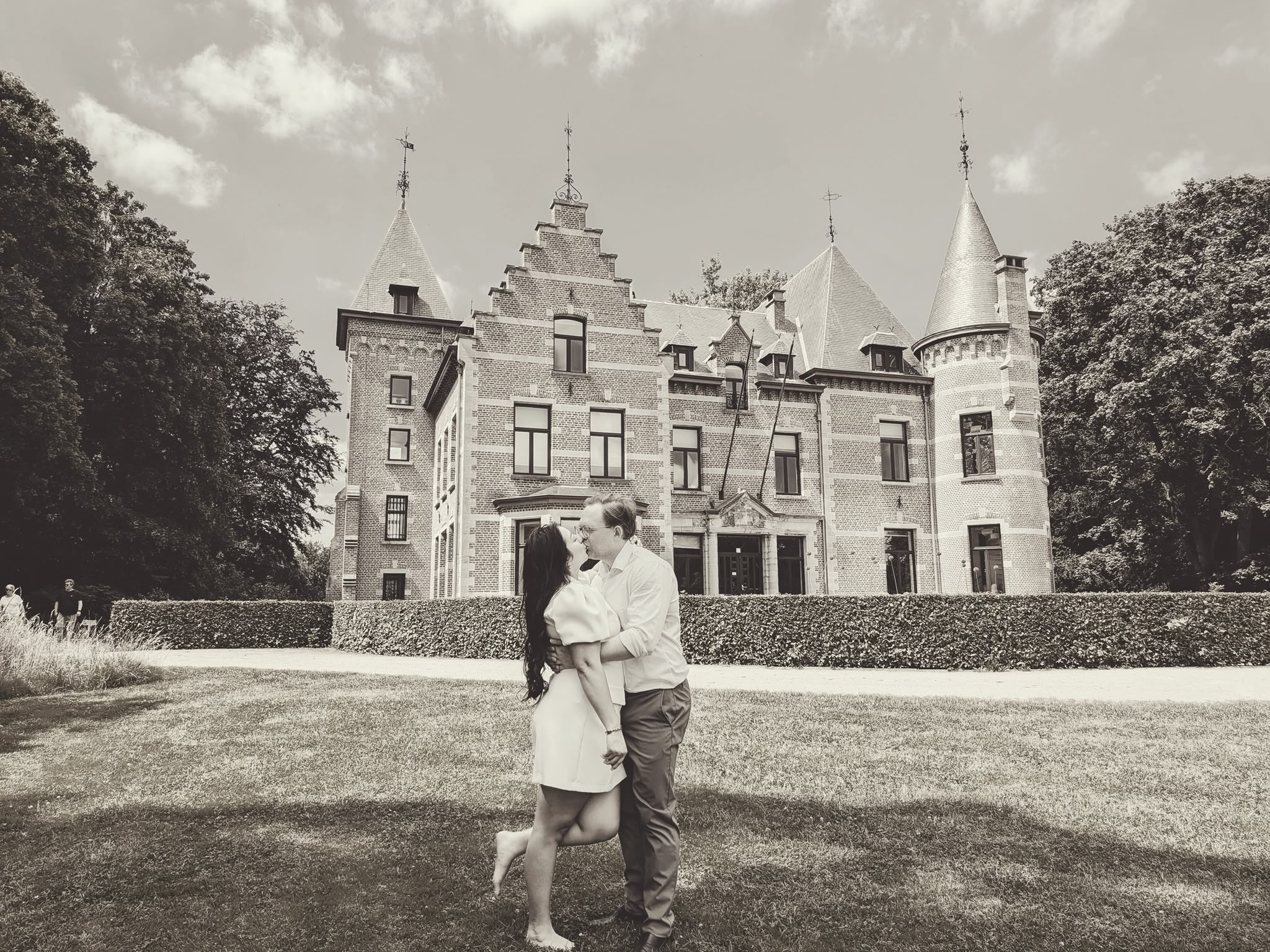 Fotografía de los novios
